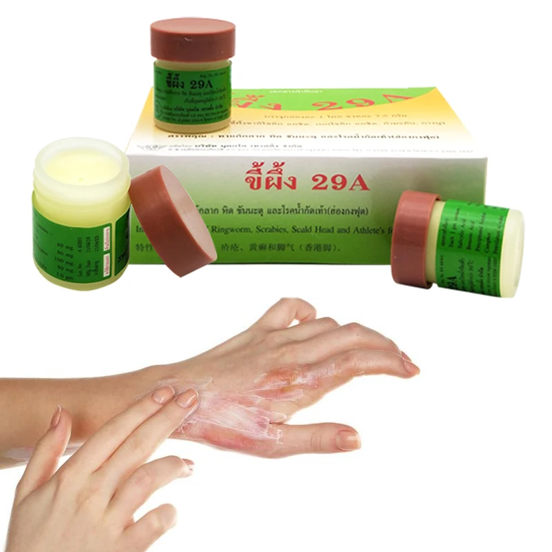 

12PCS Natural Cream Works Really Well For Psoriasi Eczma 29A Cure Genital Pruritus Tinea Cruris Skin Infections Ointment