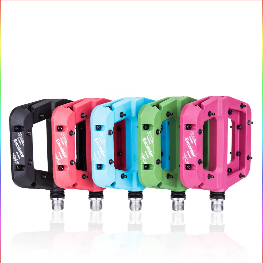 

Nylon Bearing Mountain Bike Pedals High-Strength Non-Slip Bicycle Pedal Surface Bike Cycling Accessories