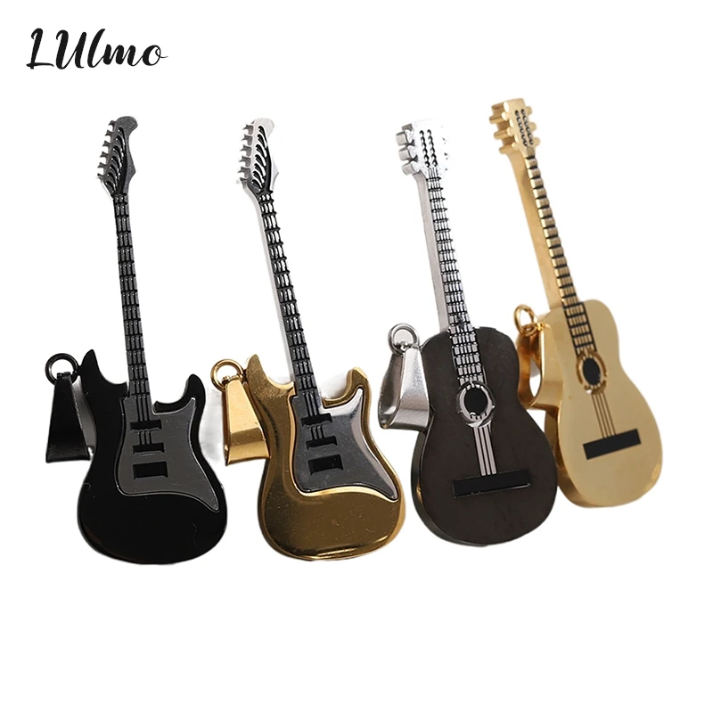 

Personalized Electric Guitar Charm Necklace Music Jewelry Player Gifts Lover & Teacher Best Friend