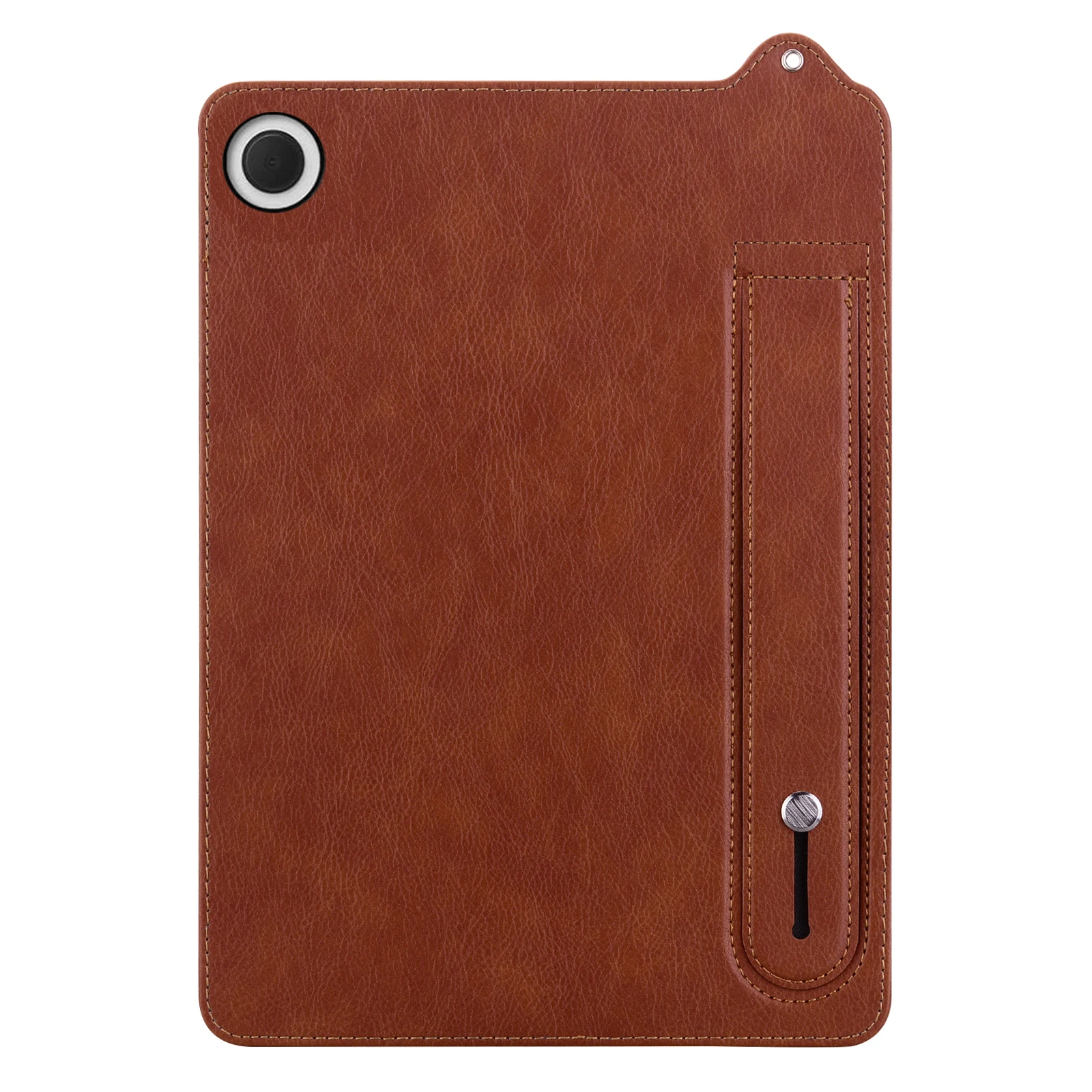 Premium PU Leather Soft Tablet Cover with Hand Strap