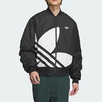 Adidas véritable trois rayures unisexe rétro col montant veste JL8380 4