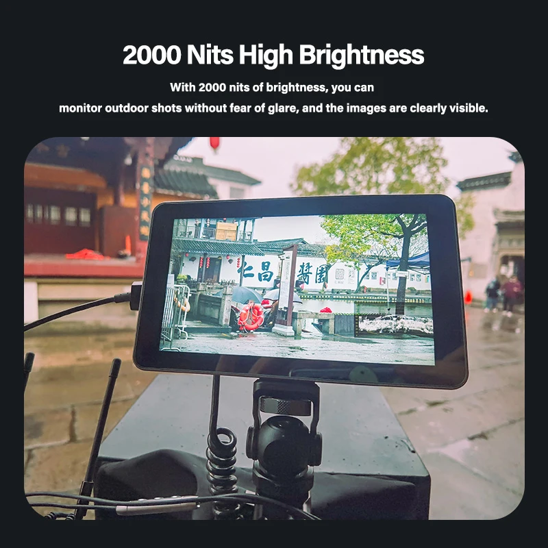 SHIMBOL MEMORY I Recording Monitor 5.5inch Real Time Recording Monitor IPS Touch Screen HDMI-compatible Camera Field