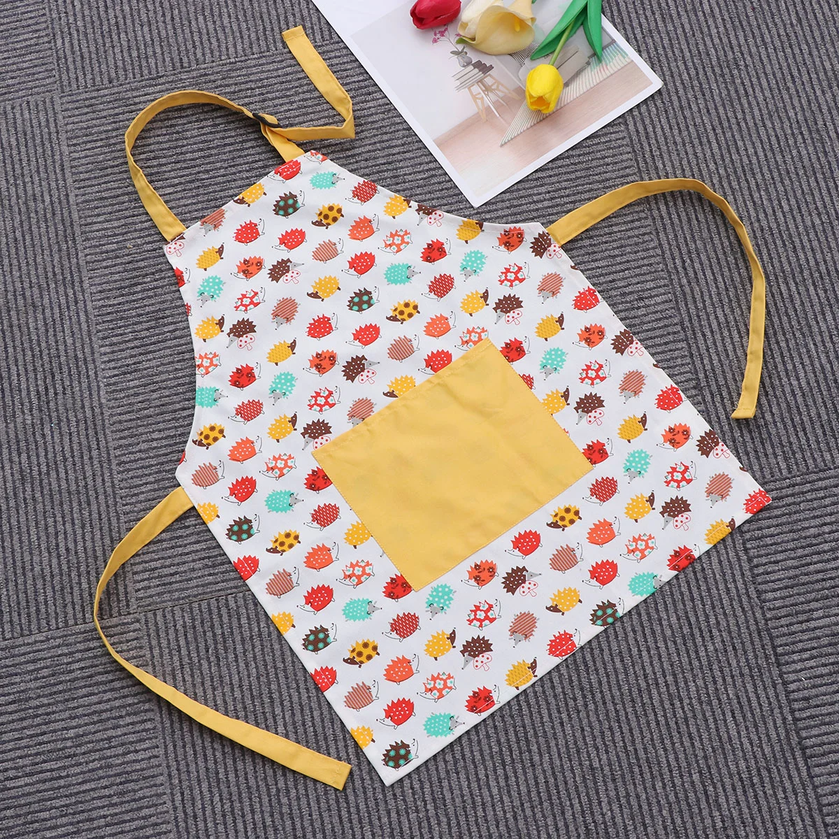 

Apron for Children Kitchen Adult Bib Aprons Kids Smocks Cooking Hanging Neck