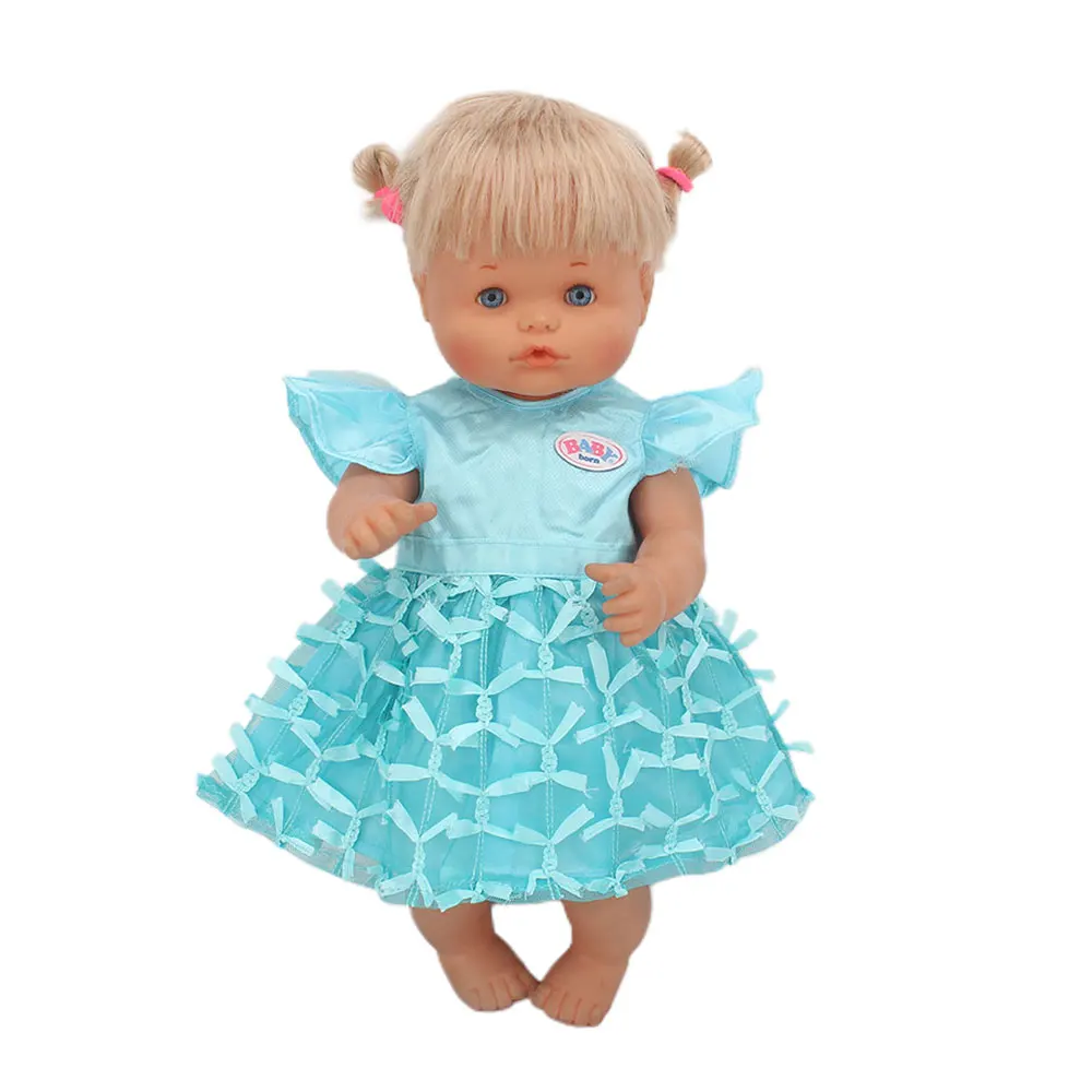 Dress 42cm Doll Clothes Fits Nenuco 17inch Girl Dolls barbie doll clothes,doll clothes