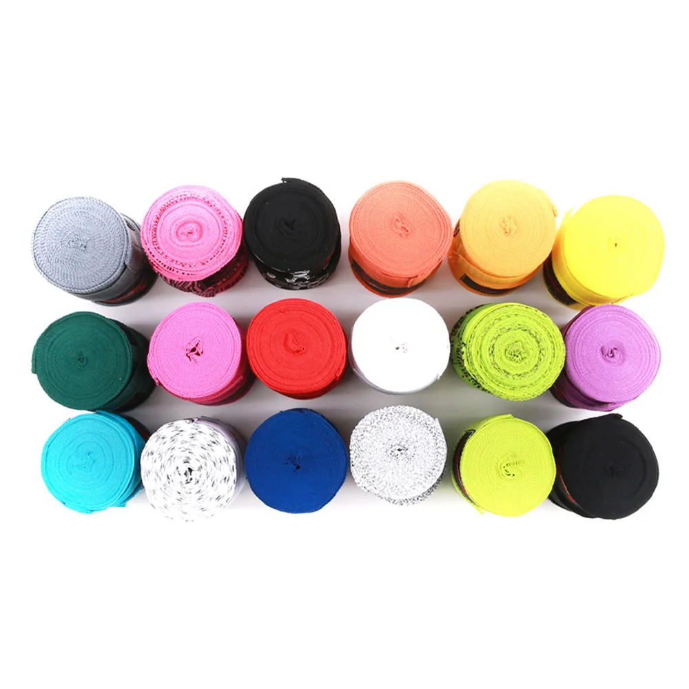 Cotton Boxing Hand Wraps – 2 Rolls, 5M Sports Strap for Kickboxing and MMA Training