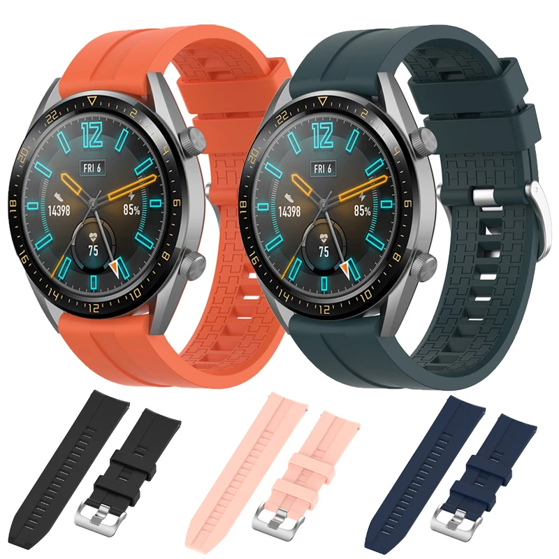 Pašček za Huawei Watch GT 2 2E Pro za Samsung Galaxy Watch 3 45 mm 46 mm Gear S3 Frontier zapestnica Amazfit GTR 47 mm 22 mm pas za uro_voghion.com