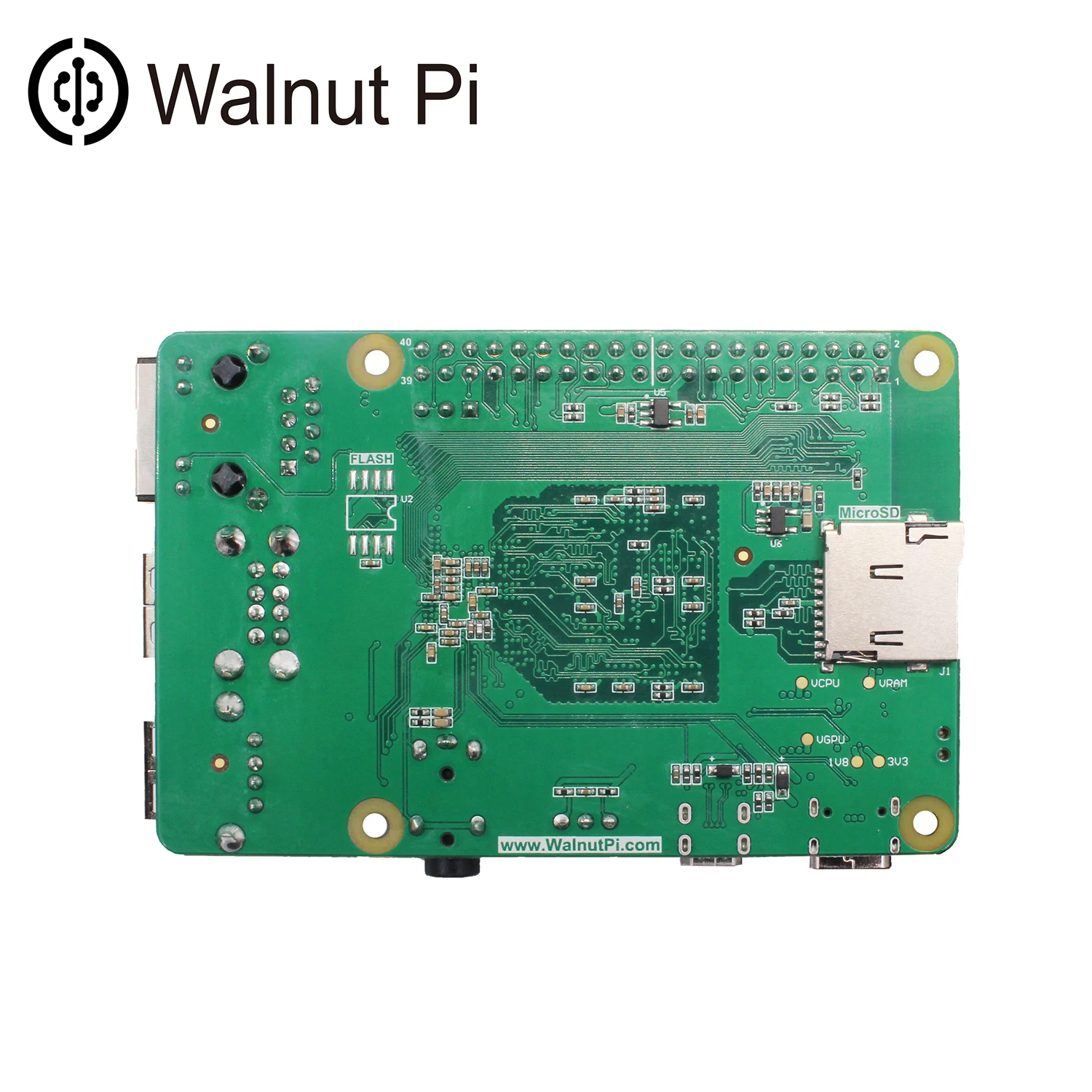 Walnut Pi 1B 1/2/4GB Allwinner H618 H616WiFi Bluetooth Mini PC Development Board SBC Single Board Computer WalnutPi RaspberryPi