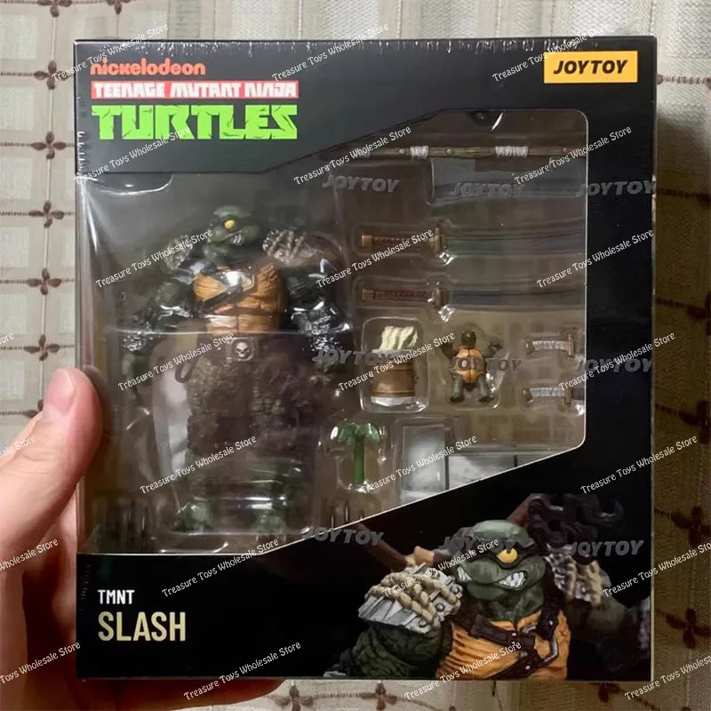 joytoy TMNT 1/18 スラッシュ & トッカ Slash | JoyToy TMNT Figure | TFSource
