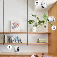 5-дюймовый видеоняня с камерой PTZ, зумом, функцией babyphone, защитой и наблюдением, датчиком температуры и колыбельными — изображение 4