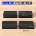 Black Rect.M1 4pcs