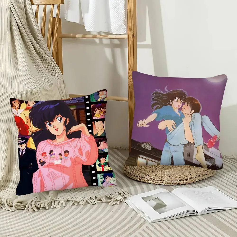 1pc Anime Maison Ikkoku 베개 케이스 패션 스퀘어 베개 커버 침실 소파 룸 인테리어 레저