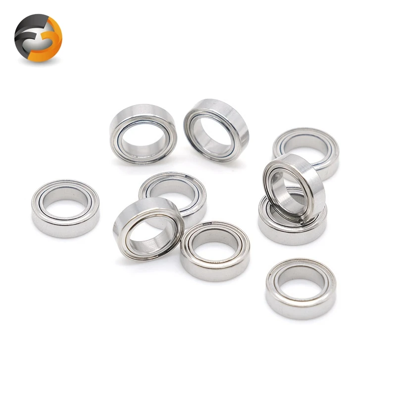 R168Z R168-2ZZ (5PCS) Deep Groove Ball Bearings 6.35 x 9.525 x 3.175mm 1/4