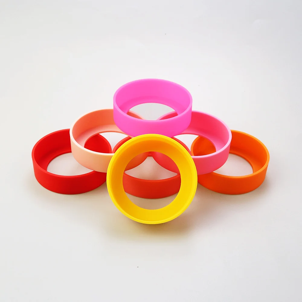 Silicone Material for Colored Water Cup Bottom Protection Ring