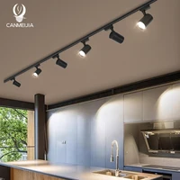 Led Track Light Spot Led Rail Lighting COB Light Fixture Led Spot Lights 220v Ceiling spots Lamp For kitchen Clothing Shop Store 1