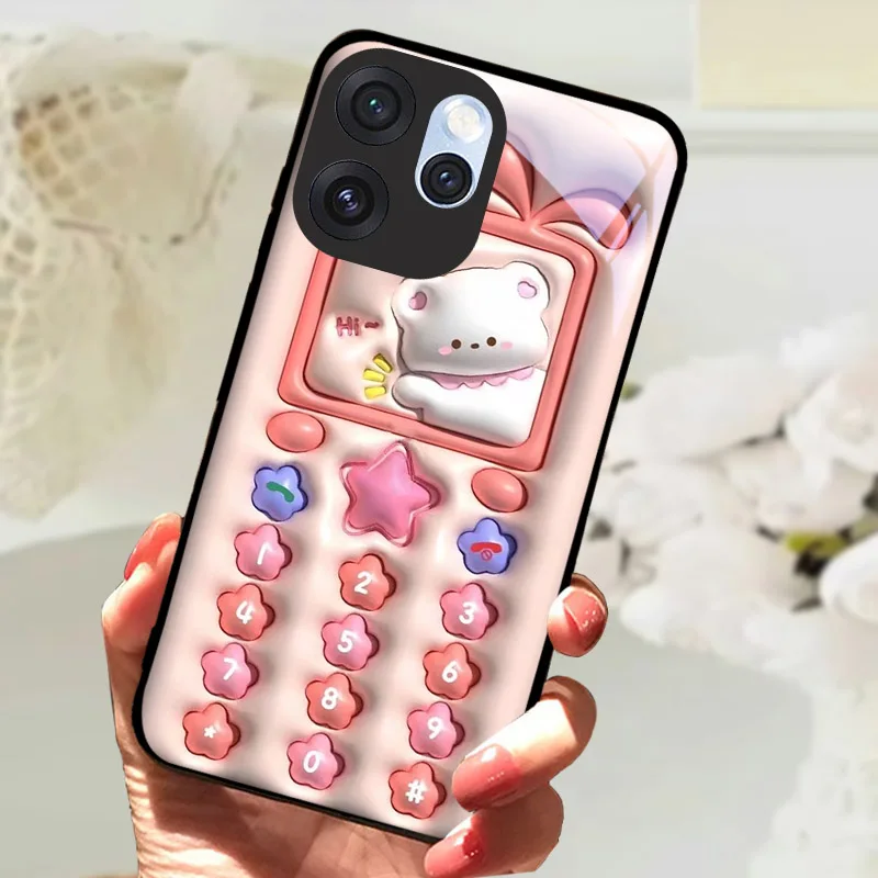 Tempered Glass Phone Case with Full Camera Protection