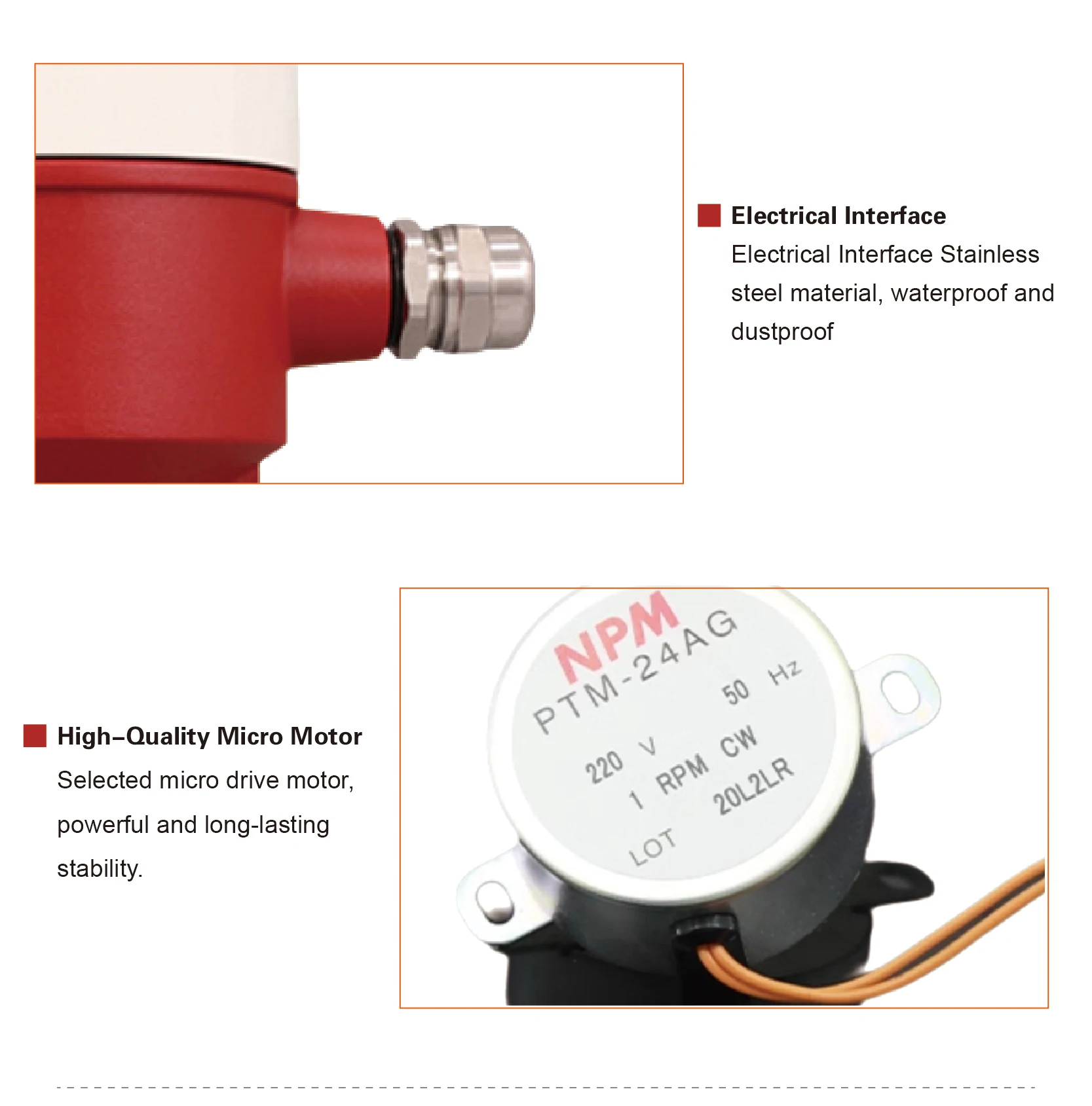 High-Temperature Paddle Level Switch rotary paddle level switch bulk solids sens