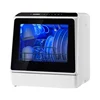BIGSALE Portable Countertop Dishwashers, Compact Dishwashers with 5L Built-in Water Tank Inlet Hose, 5 Washing Programs 1