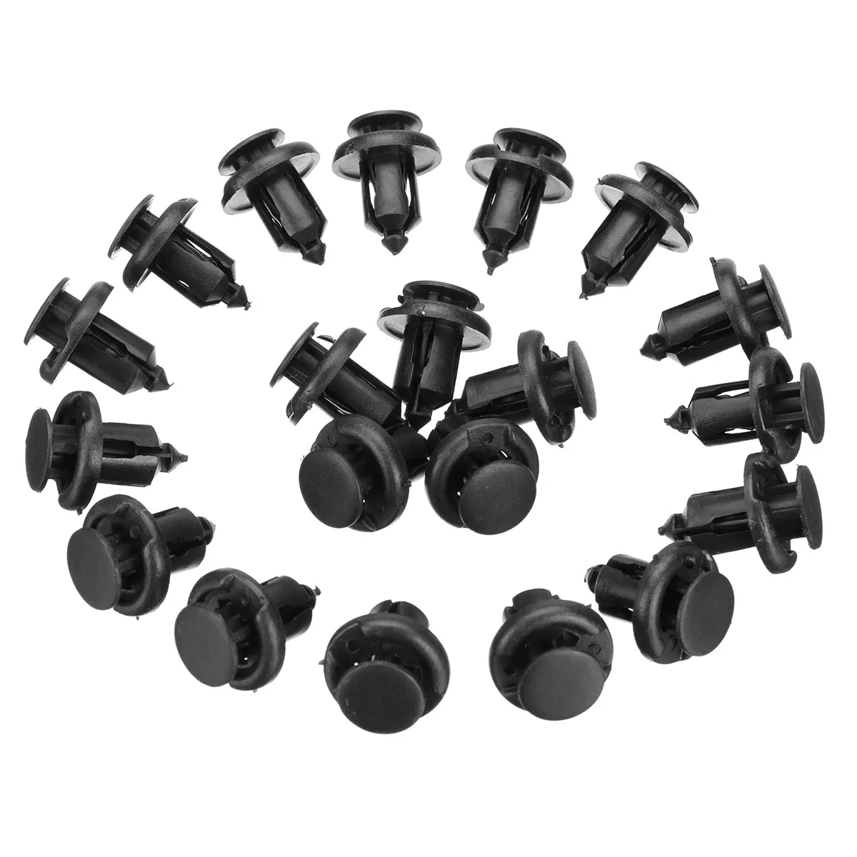 20/40/80pcs 10mm Car Bumper Clip Rivet Retainer Trim Fastener Clips For Honda Accord/Civic/CR V