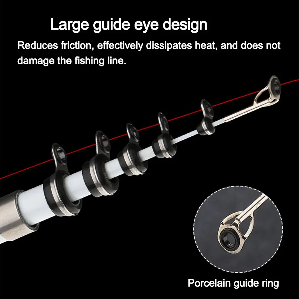 Sea Freshwater Adjustable Mini Travel Telescopic Fishing Rod Fishing Tackle Stream Hand Pole Ultralight