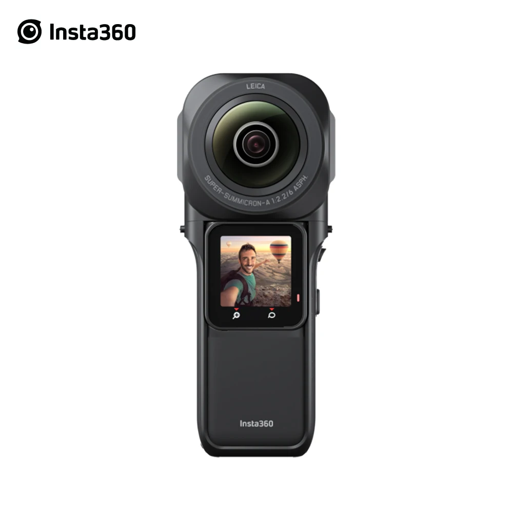 Insta360 ONE RS 1-Inch 360 Edition-6K 360 Camera with Dual 1-Inch Sensors, Co-Engineered with Leica, 21MP Photo, FlowState Sta