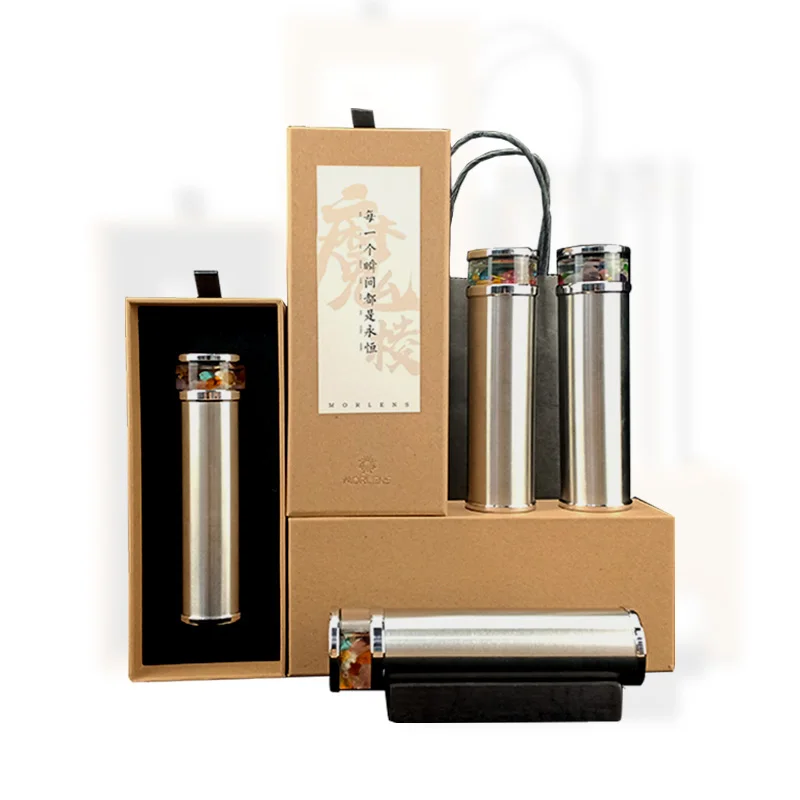 Morlens Journey Series Kaleidoscope For Adults,5.5&rdquo; Handmade Stainless Steel,Replaceable Core Box,Gift Box, Birthday Gift