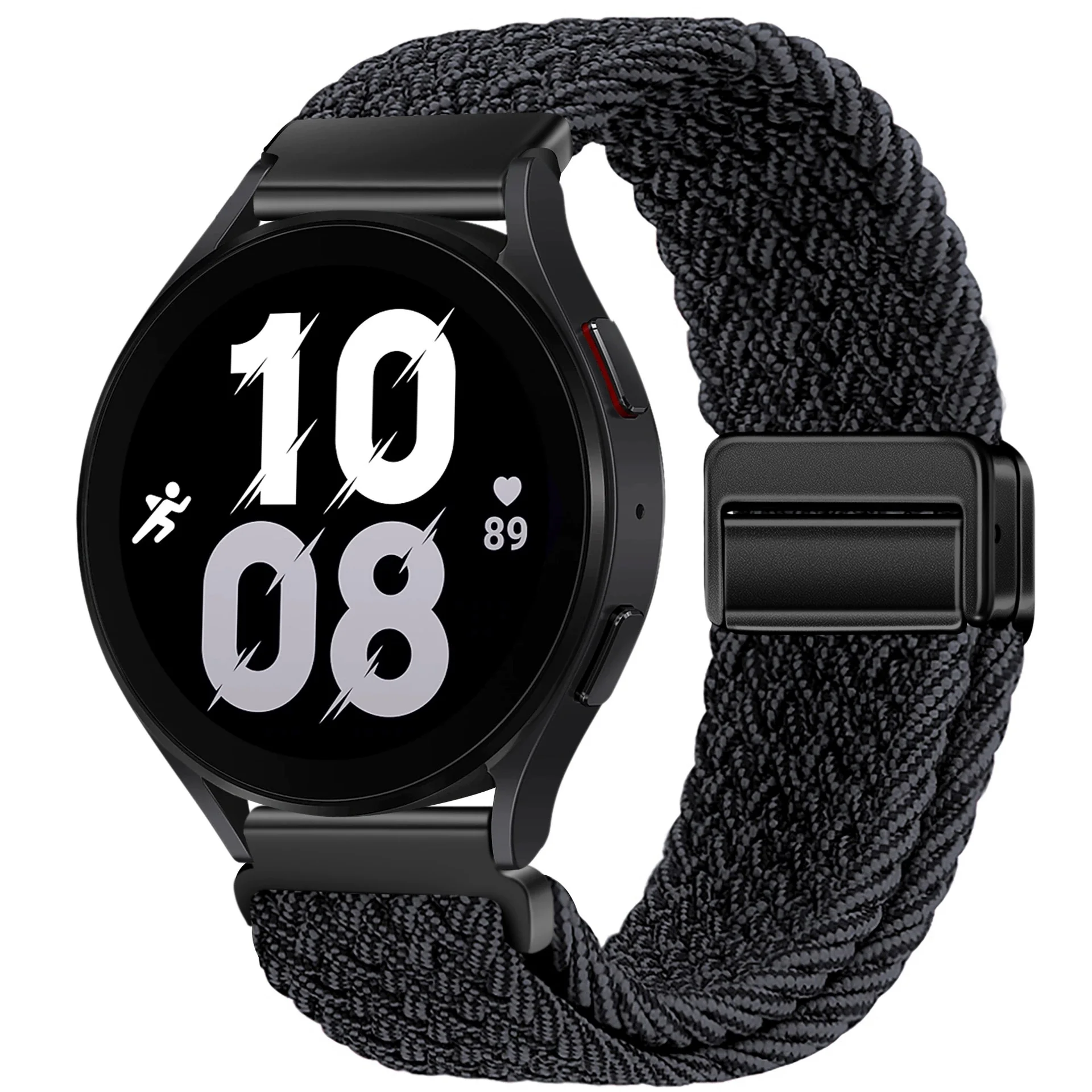 Magnetic Braided Loop Nylon Strap in 20mm/22mm