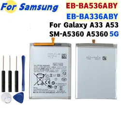 EB-BA536ABY Replacement Battery EB-BA336ABY For Samsung Galaxy A33 A53 5G SM-A5360 A5360 Rechargered Phone Battery