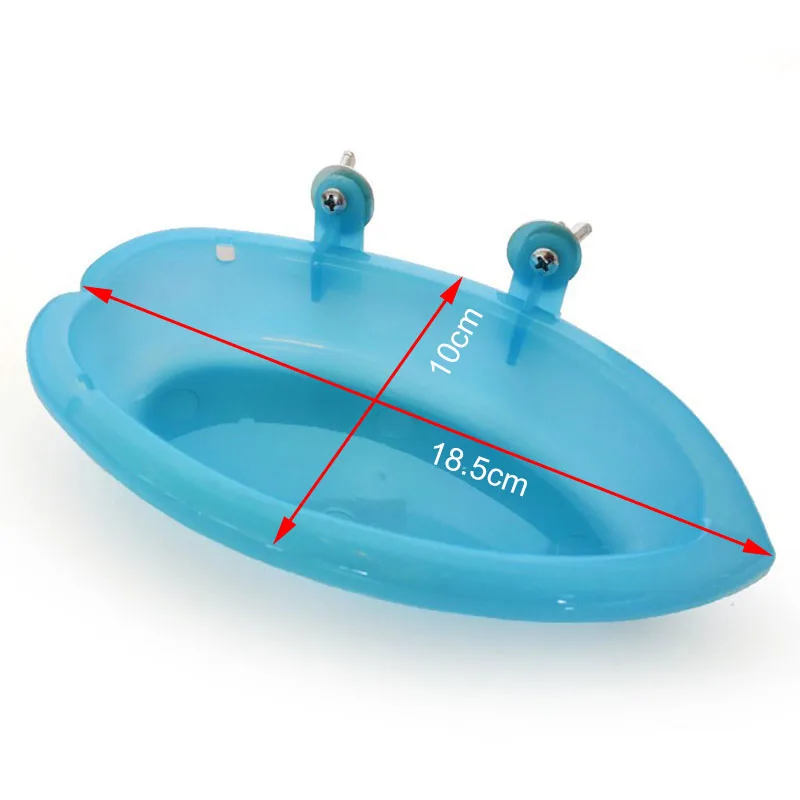 Bird Perch Shower Bath Basin Cage Parrot Supplies With Mirror Food Bowl Birds Accessories bird bath basin,bird accessories