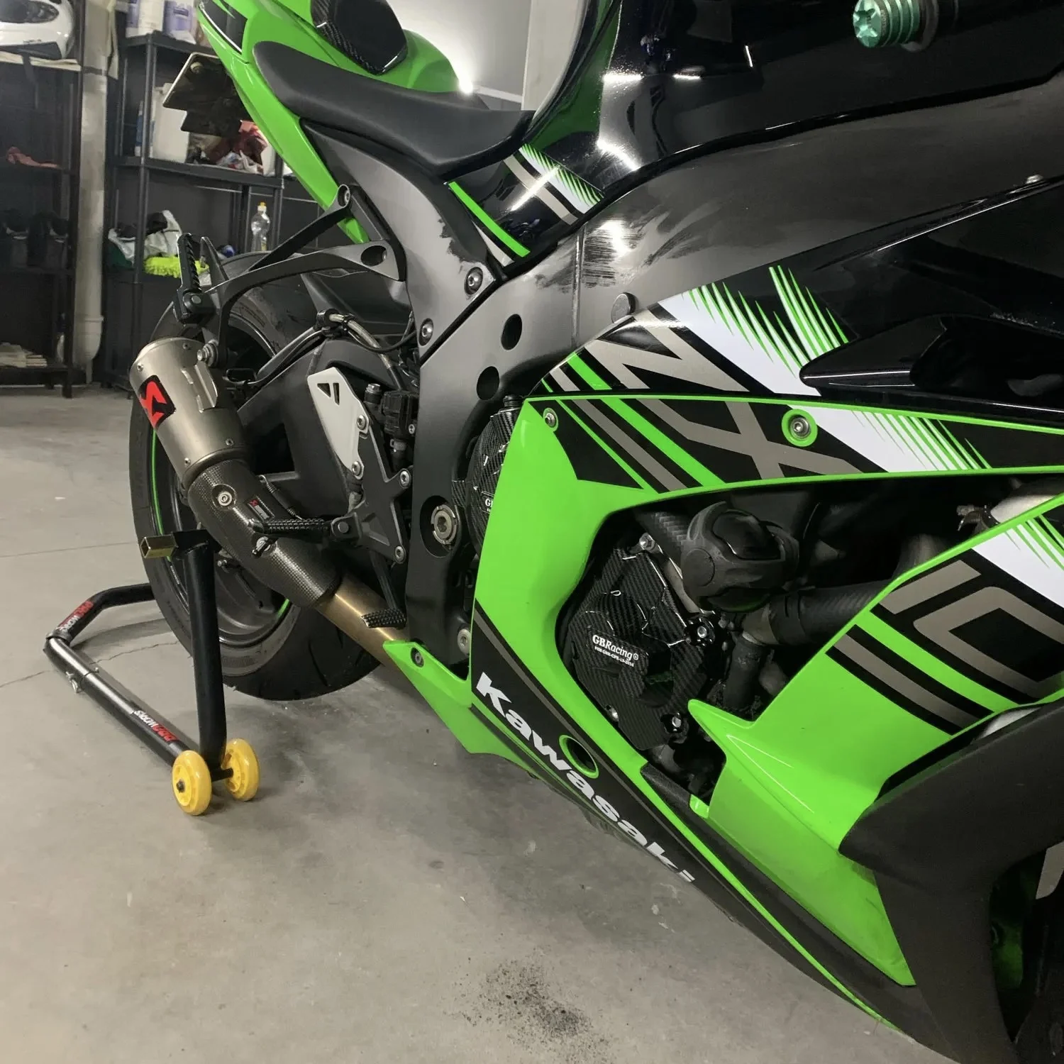 Motorcycles Engine Cover Protection Case GB Racing For KAWASAKI ZX-10R 2011-