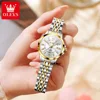 OLEVS 3620 Womens Watches Original Brand Elegant Fashion Quartz Wirtwatch For Ladies Waterproof Luminous Diamond Scale Reloj 4