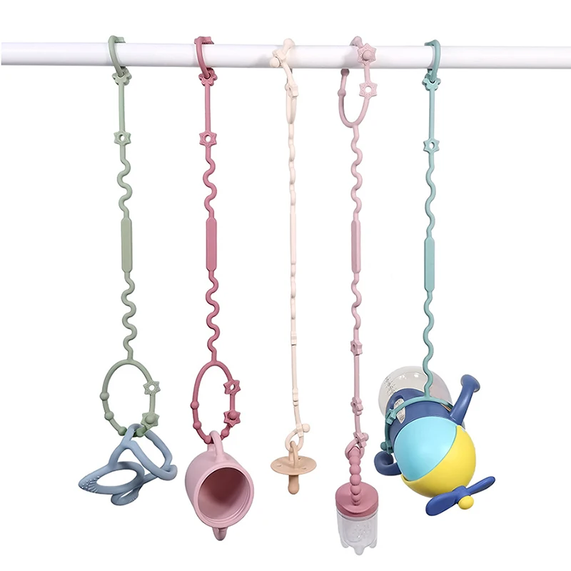 

Pacifier Chain Clip Baby Teethers Dummy Nipples Holder Strap BPA Free Baby Teething Toy Infant Bottle Anti-lost Chain Baby Stuff