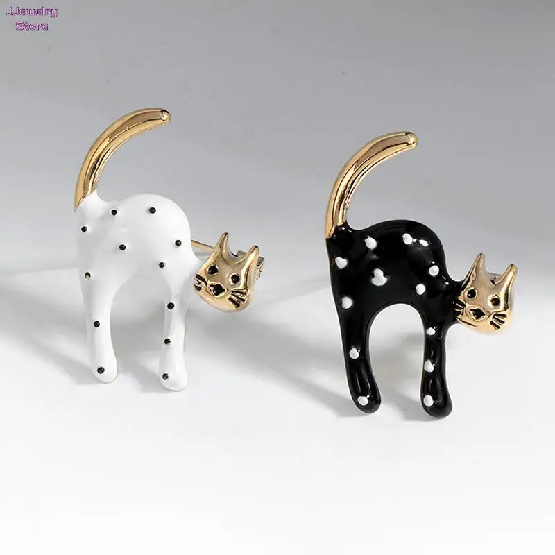 

Unisex Cute Mysterious Elegant Cat Brooch Sweater Accessories Cat Brooch Party Gift Brooch Costume Accessories Brooch