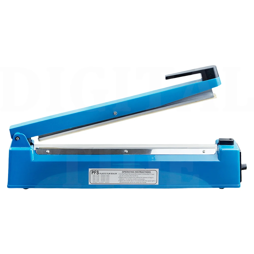 20/30/40cm Impulse Heat Sealer Impulse Bag EU/US Plug Type Manual Film Sealer Aluminum Plastic Bag Heating Sealer Tool 6