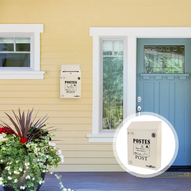 Postafiók Retro Javaslata Zárolható Postai Fali Dekoráció Üzleti Csomag Vaslemez Rögzítő Levél Iroda Vintage Kulcsok