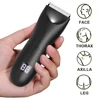 Body Hair Trimmer Rechargeable Groin Hair Trimmer Waterproof Electric Shaver with 2 Guide Comb Body Groomer for Fathers Day Gift 1