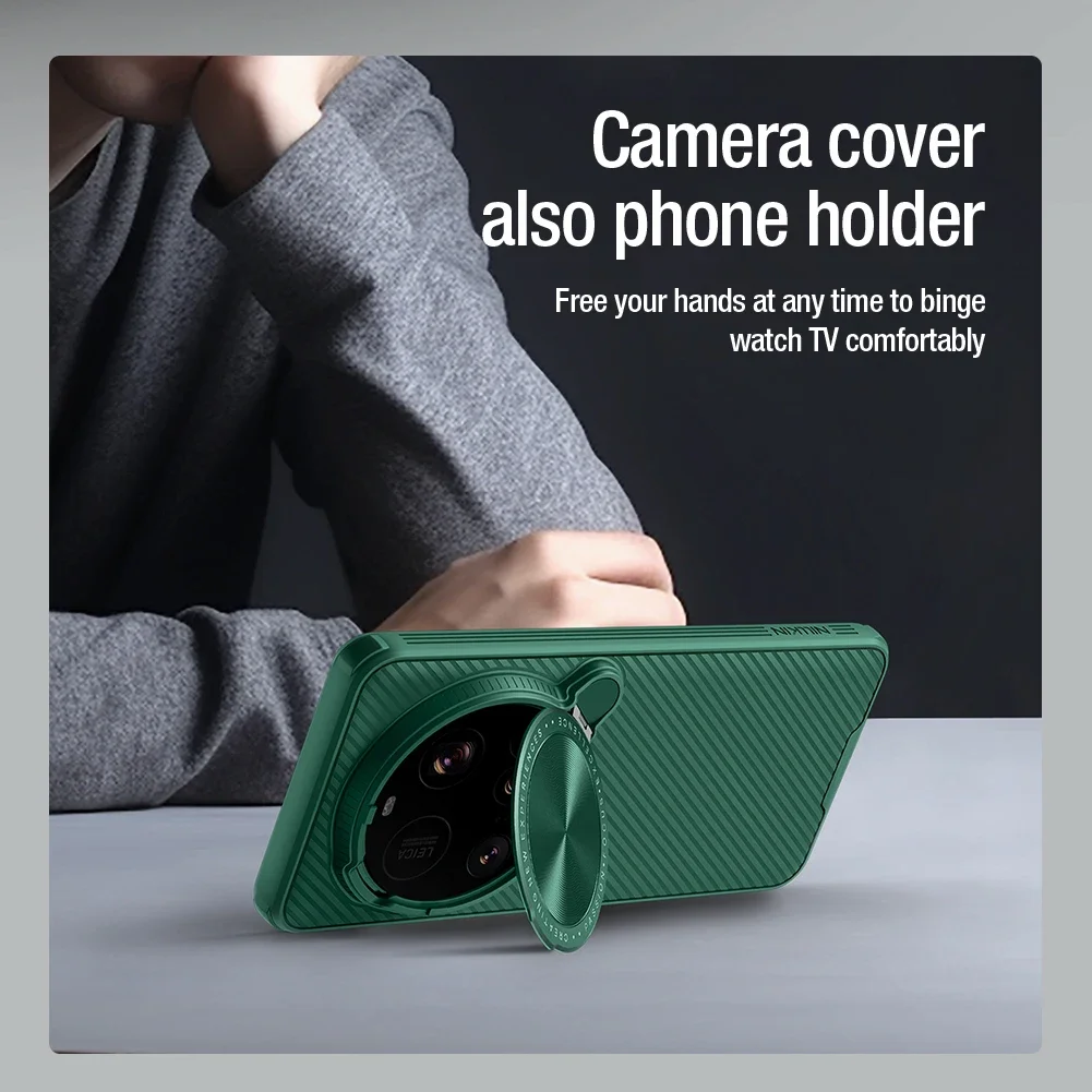 Nillkin for Xiaomi 15 Ultra 5G Case Camshield Prop Case with Stand Camera Case for Mi 15 Ultra Lens Protection Cover 4