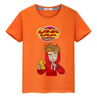 Влад Бумага А4 100%Cotton T-shirt Short Tops boys pride tshirt y2k one piece Merch A4 Lamba Summer Anime Tees kids clothes girls 1