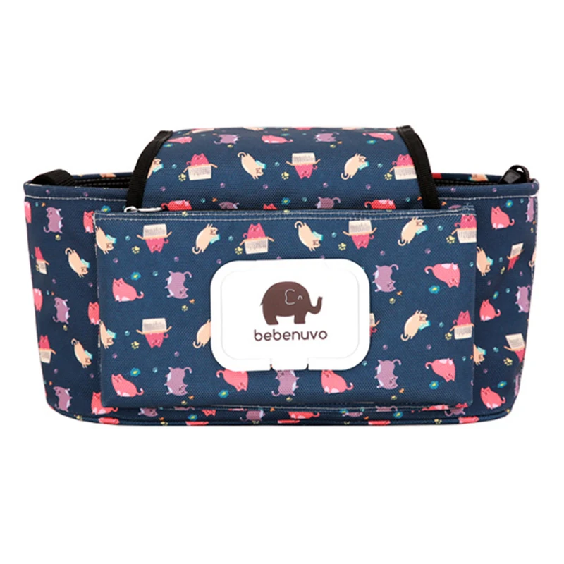 Baby Car Bag Stroller Organizer Bag Bottle Cup Diaper Bags Carriage Cart Hang Bags Children's Toys Nappy Storage Pram Accessory baby stroller accessories box