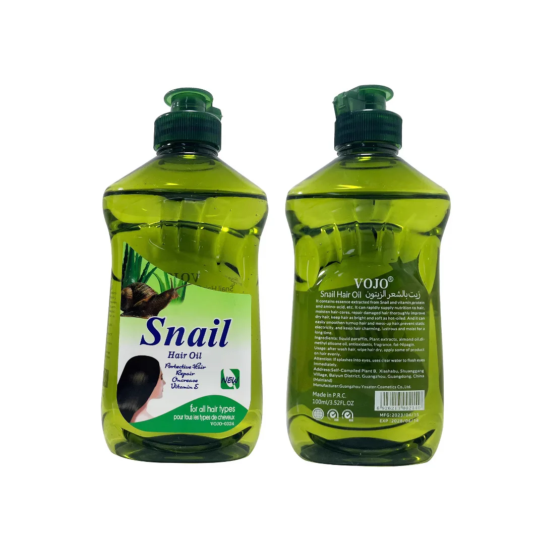 Olive snail nourishing repairing and smoothing hair care essential oil hair oil suitable for dry and frizzy hair oil hair essence oil