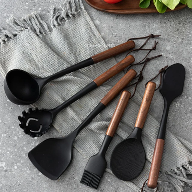 Teak Wooden Non-stick Pan Special Cooking Wooden Shovel Long Handle Wooden  Spatula Spoon Cooking Wooden Shovel Cookware Sets - AliExpress