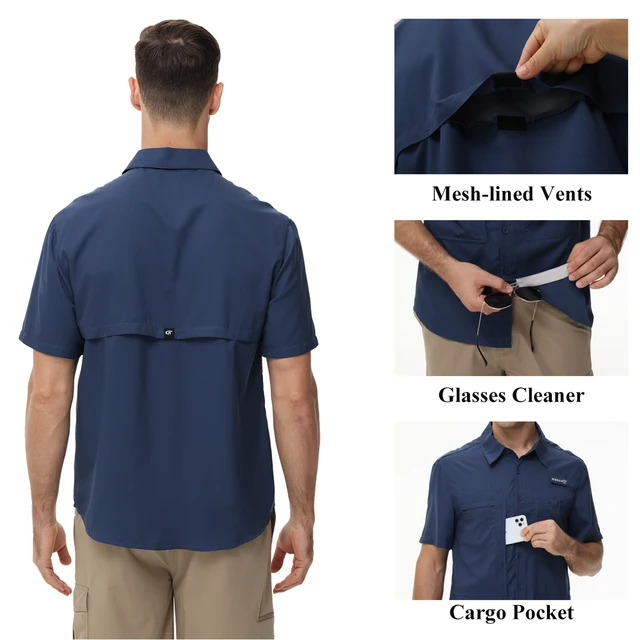 Men's UPF 50+ Work Shirt