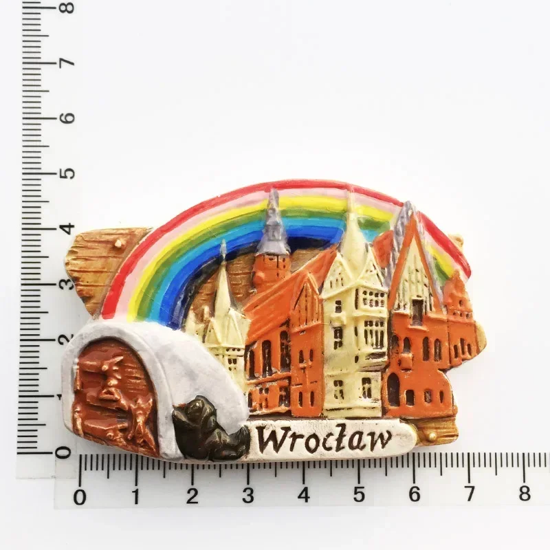 Poland Wavel Castle KRAKOW Fridge Magnets Wroclaw Castle Tourist Souvenirs Magnetic Sticker Home Decoration Polska Gifts Idea