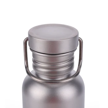 500/600/750ml Titanium Water Bottle with Lid Lightweight Drinking Bottle Leak-Proof Ultralight Water Bottle for Outdoor Picnic 6