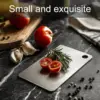 Titanium Cutting Boards for Kitchen Stainless Board 304 Steel Thickened Double Sided Food Grade Portable Fruit Meat Chopping 5