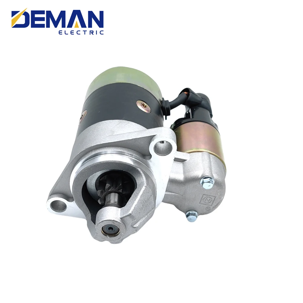 QD114B 공냉식 디젤 발전기 스타터 모터 170F 178F 186F 188F 192F 12V 8 치아 1KW