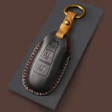

Top Layer Leather Car Key Case Cover For Suzuki Grand Vitara Swift Remote Чехол Для Ключей Авто אביזרים לרכ Accessorie Keychains