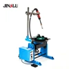30KG CE Welding Positioner Turntable Welder Table Rotating HD-30 With WP200 Lathe Chuck Manual Torch Holder Center Hole 25 65mm 1