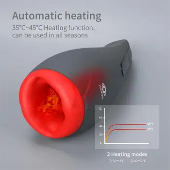 Airturn2 Sucking Man Masturbation Adult Supplies Vibrating Male Goods Sex Toys Automatic Masturbator For Men Pussy Vagina