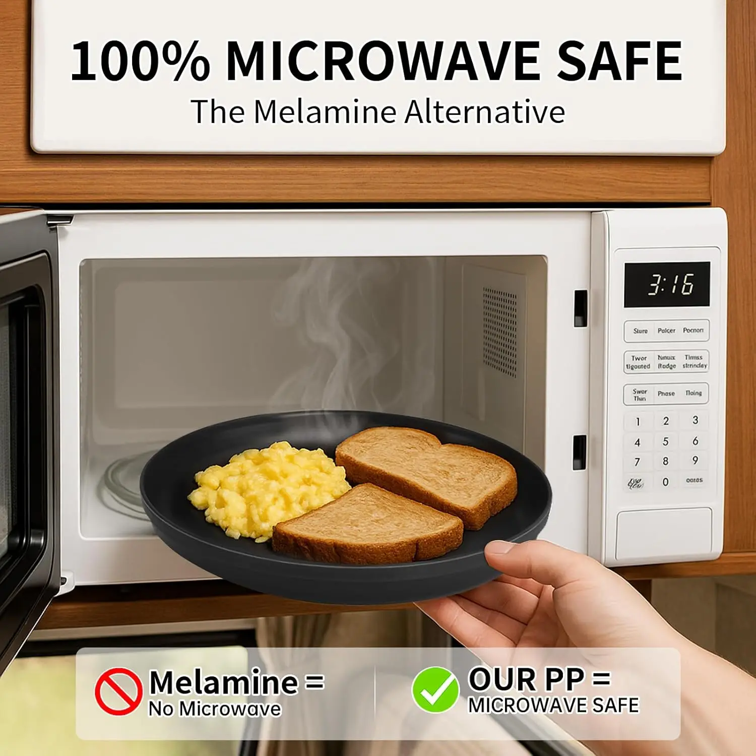 40-Piece Camping Dinnerware Set 2