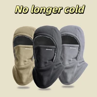 Winter Windproof Ski Mask with Fleece Lining Thick Thermal Balaclava for Cycling & Outdoor Sports Unisex Face Cover Hood